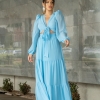 VESTIDO LONGO AZUL SERENITY